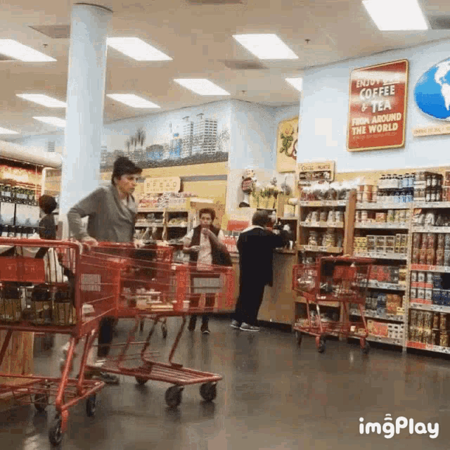 Supermarket Shopping Cart GIF - Supermarket Shopping Cart Grocery Store GIFs