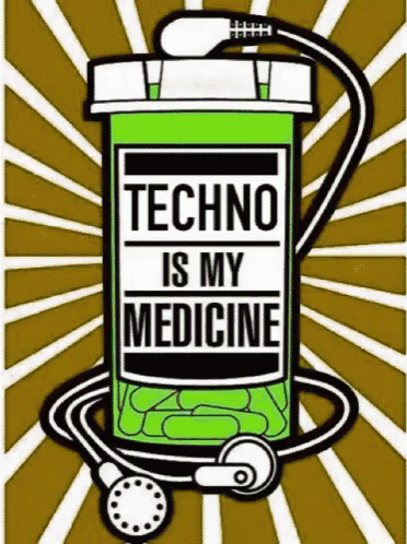 Techno Is My Medicine GIF