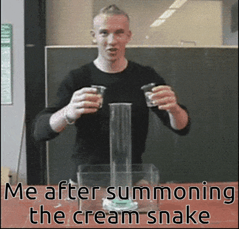 Cream Snake Summoning Cream Snake GIF - Cream Snake Summoning Cream Snake Funny GIFs