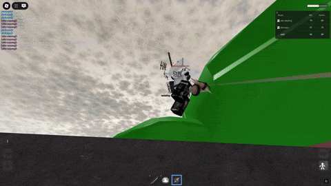 a screenshot of a video game shows a person being killed by another person