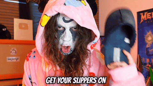 Get Your Slippers On Bradley Hall GIF - Get Your Slippers On Bradley Hall Put On Your Slippers GIFs