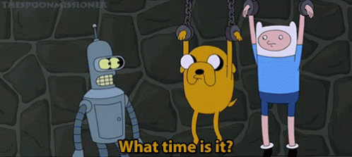 Combo GIF - Adventure Time What Time Is It Futurama GIFs