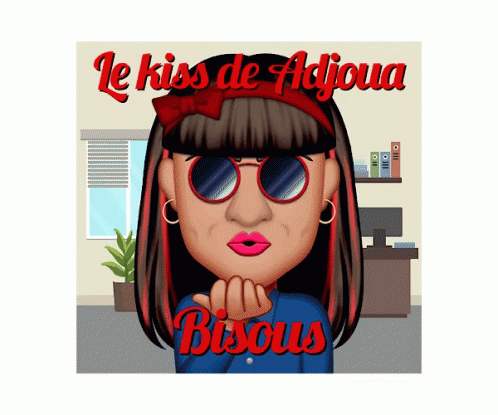 Adjoua Flying Kiss GIF - Adjoua Flying Kiss Kiss GIFs