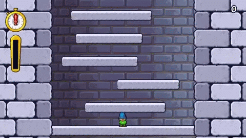 Jumping Icy Tower GIF - Jumping Icy Tower Gaming GIFs