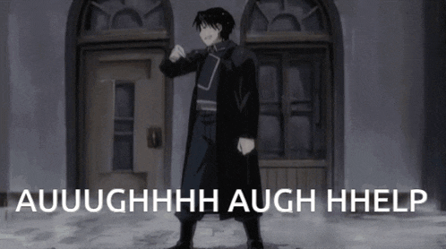 Fullmetal Alchemist Roy GIF