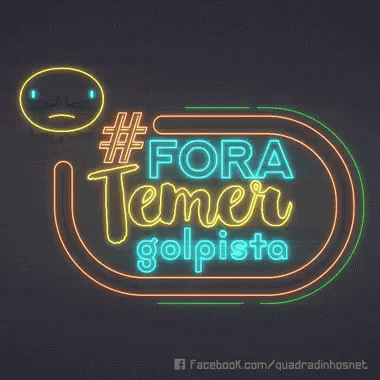 Fora Temer GIF - Foratemer Golpista Brasil GIFs