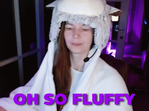 Skinnybitchairsoft Oh So Fluffy GIF - Skinnybitchairsoft Oh So Fluffy Fluffy GIFs