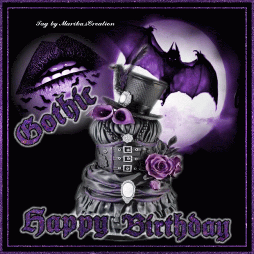Gothic Birthday GIF - Gothic Birthday GIFs