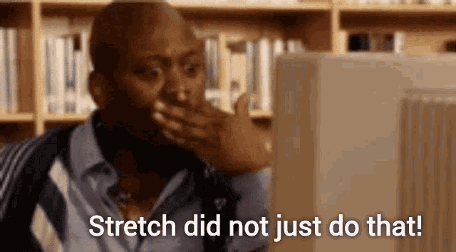 Titus Stretch Did Not Just GIF - Titus Stretch Did Not Just Shocked GIFs