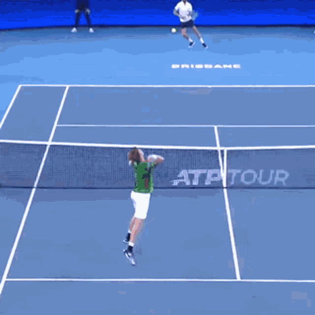 Kevin Anderson Tennis GIF - Kevin Anderson Tennis Overhead GIFs