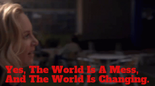 Station19 Carina Deluca GIF - Station19 Carina Deluca Yes The World Is A Mess GIFs