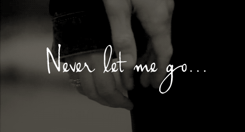 Yes GIF - Never Let Me Go Holding Hands Promise GIFs