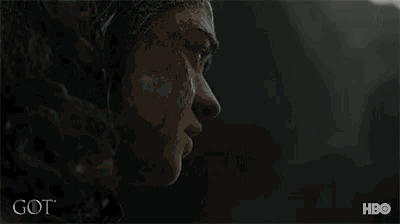a blurred image of an elephant from got