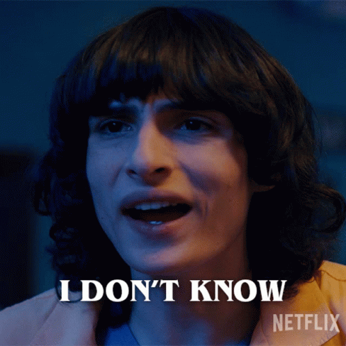 I Dont Know Mike Wheeler GIF - I Dont Know Mike Wheeler Finn Wolfhard GIFs