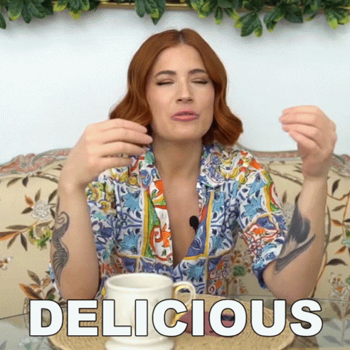 Delicious Candice Hutchings GIF - Delicious Candice Hutchings Edgy Veg GIFs
