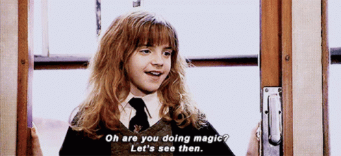Magic Hermione GIF