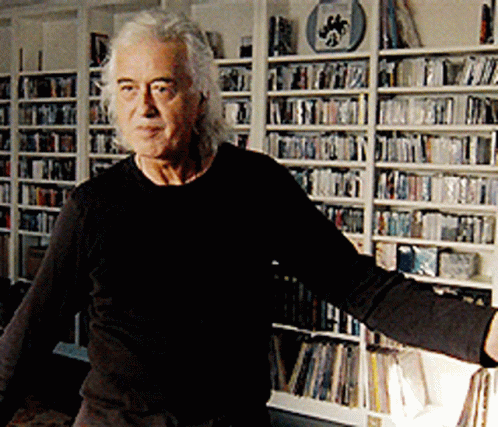 Air Guitar Led Zeppelin GIF - Air Guitar Led Zeppelin Jimmy Page GIFs