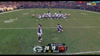 a football game is being played on fox nfl