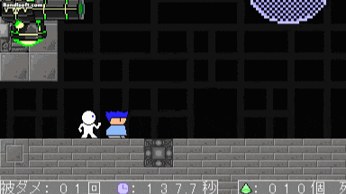 a screenshot of a video game shows a clock and a few characters
