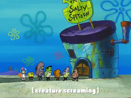The Salty Spitoon Spongebob GIF - The Salty Spitoon Spongebob GIFs