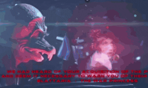 a painting of a monster with the words we had heard of your acquisition