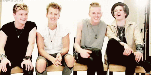 The Vamps Are All Smiles GIF - Thevamps Smile Allsmiles GIFs