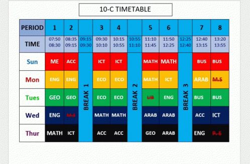 Timetable GIF - Timetable GIFs