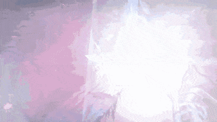 a purple and blue background with a circle in the middle