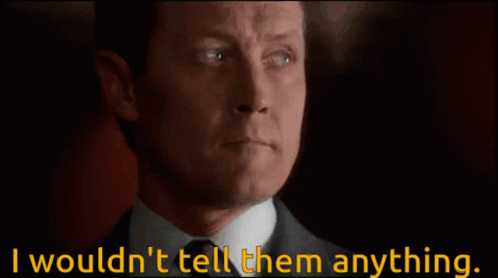 Doggett X Files Wouldnt Tell Advice GIF - Doggett X Files Wouldnt Tell Advice GIFs