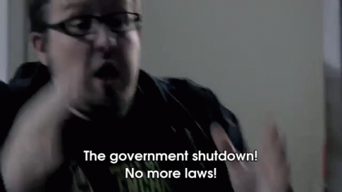 Lawless GIF - Government Shutdown Usa GIFs