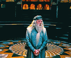 Whelp Dumbledore GIF - Whelp Dumbledore I Give Up GIFs