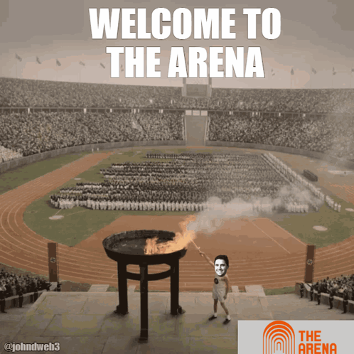 The Arena Crypto GIF - The Arena Crypto Welcome To The Arena GIFs