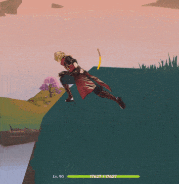 a character in a video game has a level 90