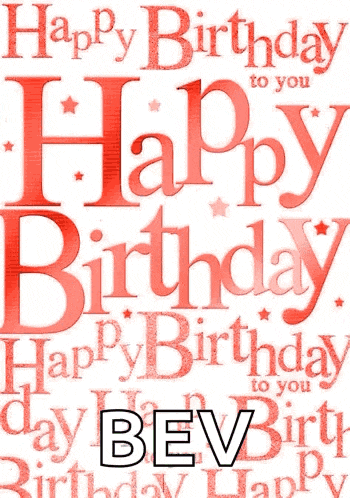 a birthday card that says happy birthday to you on it