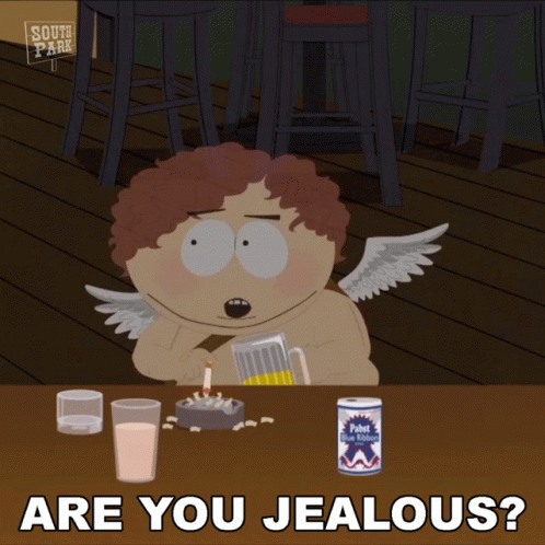 Are You Jealous Cupid Me GIF - Are You Jealous Cupid Me South Park GIFs