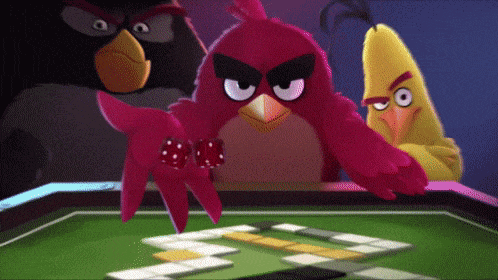 Angry Birds Dice If I Roll A 12 GIF - Angry Birds Dice If I Roll A 12 Angry Birds GIFs