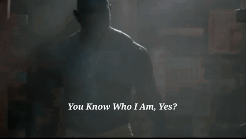 Gotg Drax The Destroyer GIF - Gotg Drax The Destroyer You Know Who I Am GIFs