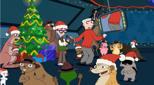Phineas And Ferb GIF - Holidays Happyholidays Christmas GIFs