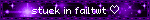a purple background with the words " stuck in fail but "