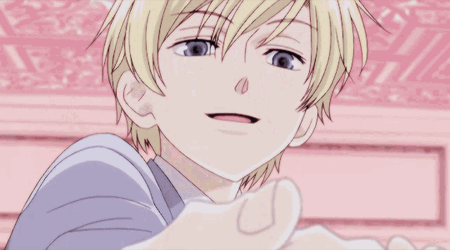 a close up of a person with big eyes