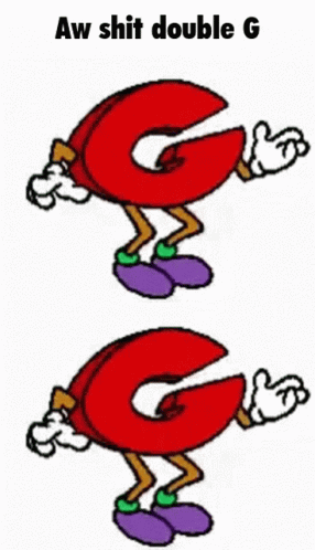 Double G Letter G GIF - Double G Letter G G Is Here GIFs