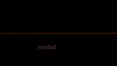 nsnlxd is written on the bottom of a screen