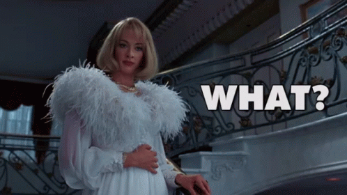 What?! - Addams Family Values GIF - Addams Family Joan Cusack What GIFs