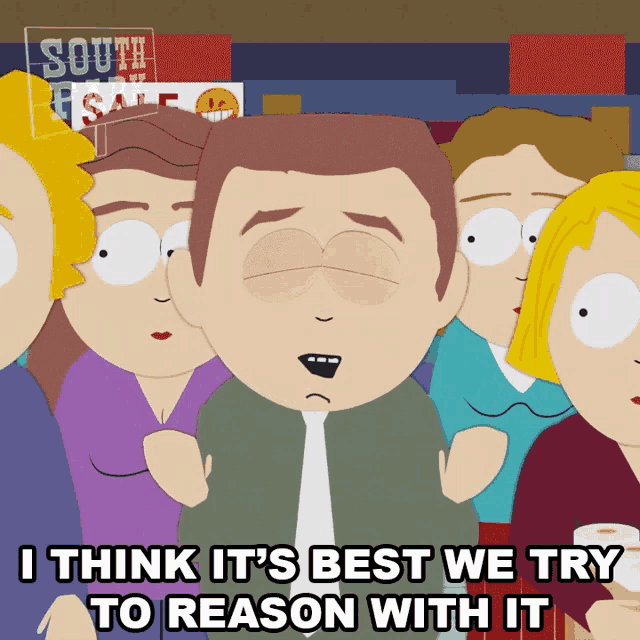 I Think Its Best We Try To Reason With It Stephen Stotch GIF - I Think Its Best We Try To Reason With It Stephen Stotch South Park GIFs