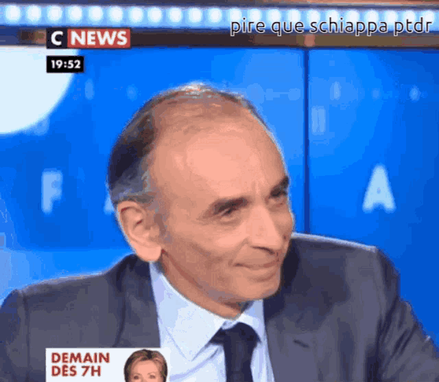Zemmour Ridicule GIF - Zemmour Ridicule Non GIFs