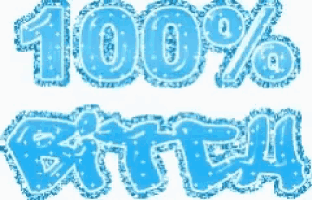 a blue sign that says 100 % better on it