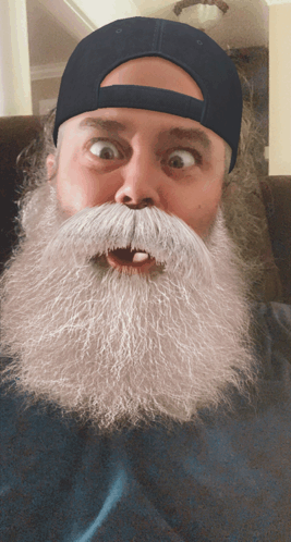 White Beard Goofy Goober GIF - White Beard Goofy Goober Face GIFs