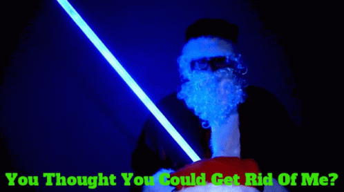 Sml Santa Claus GIF - Sml Santa Claus You Thought You Could Get Rid Of Me GIFs