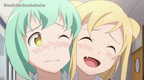Anime Rub Face GIF - Anime Rub Face Weird Anime GIFs