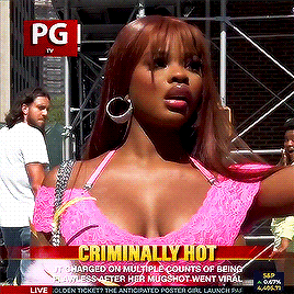 a woman in a pink top is featured on a news channel
